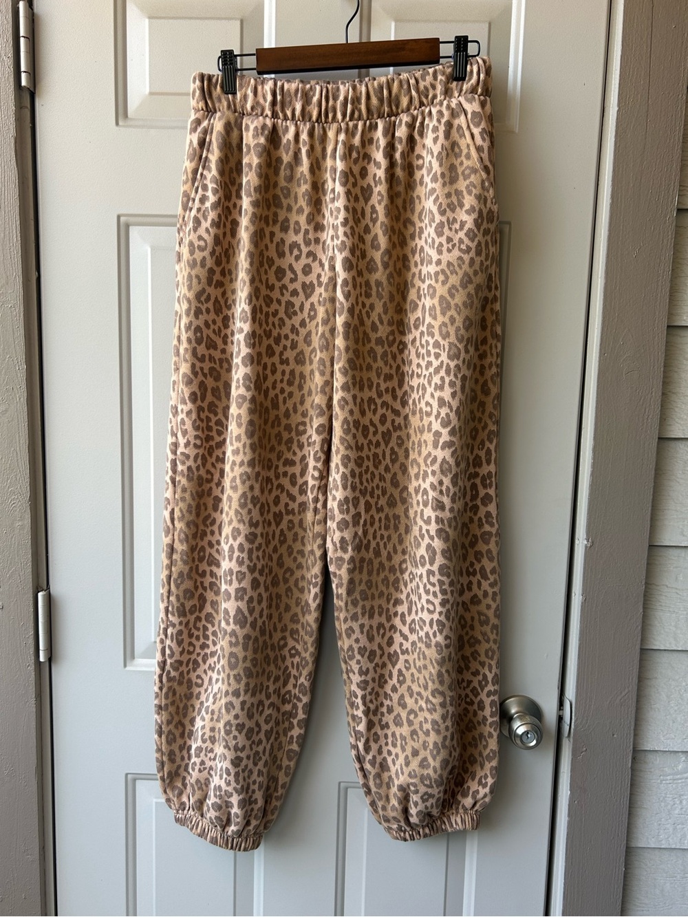 Pink Victorias Secret Campus Oversized Sweatpants